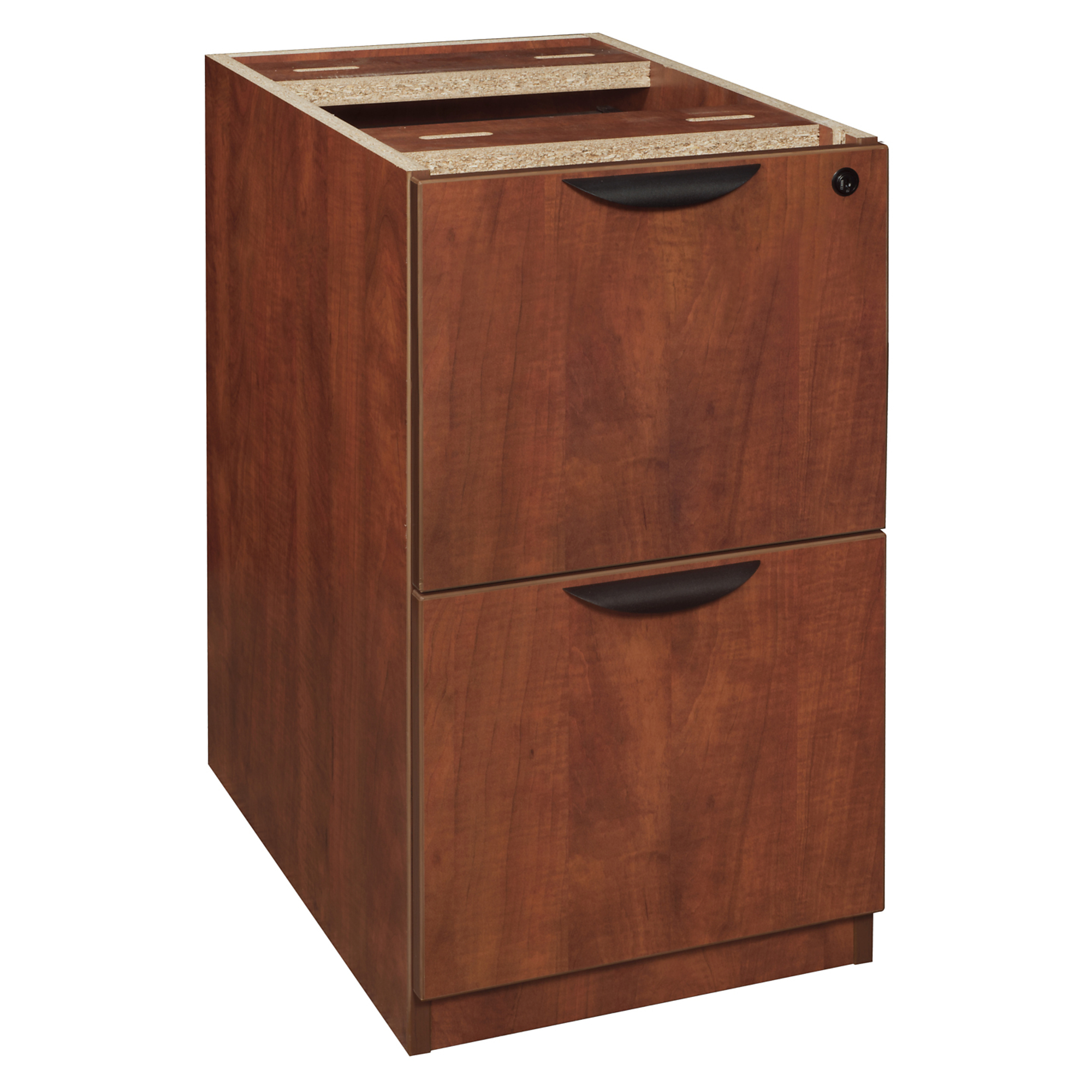 Regency Furniture Legacy File-File Pedestal Drawer Unit — Cherry, Lockable, Model# LPFF22CH